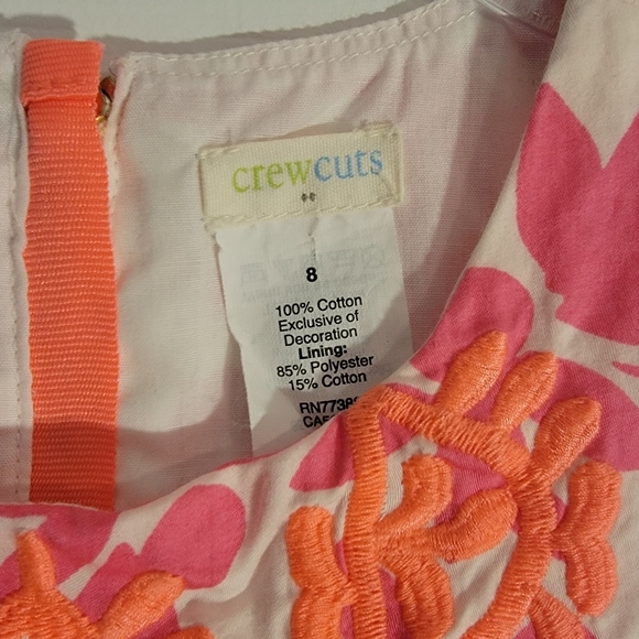 Crewcuts girls embroidered dress - Picture 3 of 4